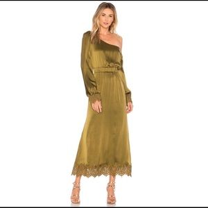 Stone Cold Fox x RAYE Silk Dress